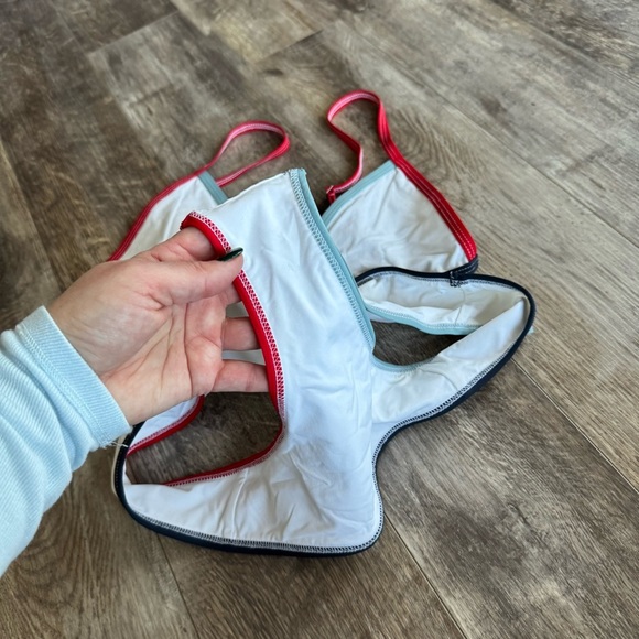 NWT! Tavik Swimwear Triangle Top and Cheeky Bottoms - Both Size Large - Picture 5 of 9